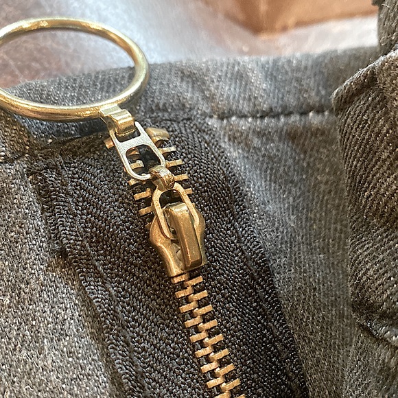 Liquor N Poker Exposed Zip Straight Leg Jeans - Picture 10 of 12